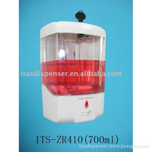 Sensor active liquid soap dispenser, hand lotion dispenser